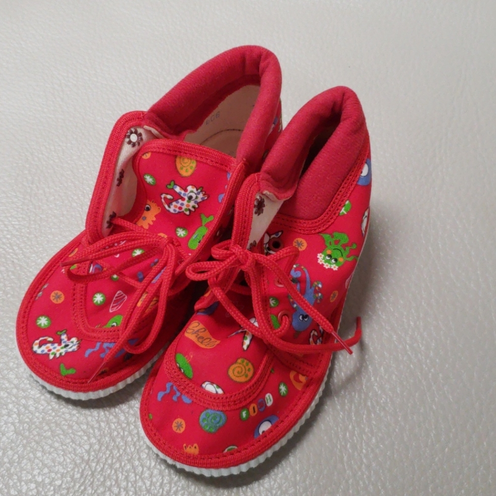 KID'S SHOES FOR HOME RED SIZE 12